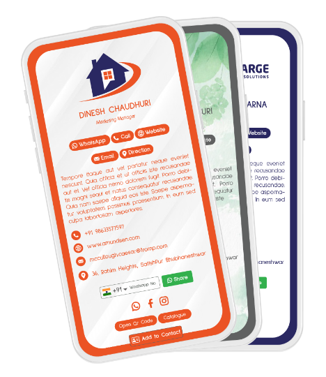 It all starts with a digital business card.